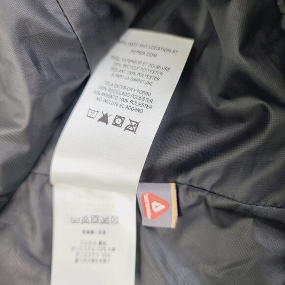 Patagonia Women's Black Nano Puff Sleeveless Mock Neck Padded Puffer Vest Sz M - Picture 7 of 8